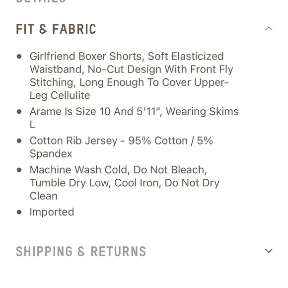 SKIMS Cotton Rib Boxer - Picture 6 of 6